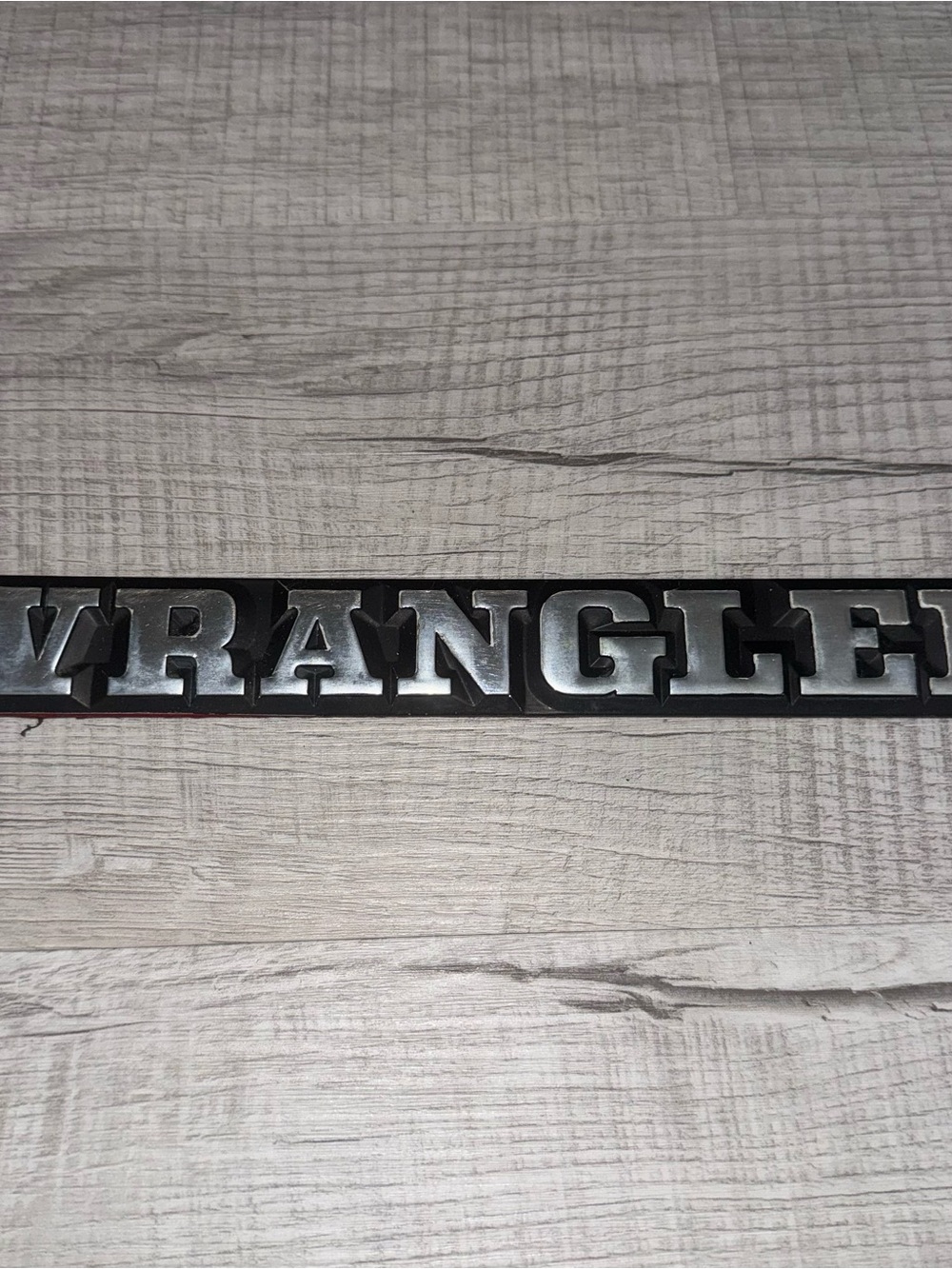 1987-1995 JEEP WRANGLER YJ QUARTER PANEL EMBLEM OEM 87-95 YJ JEEP Badge